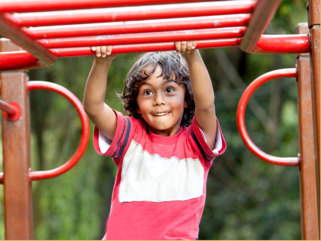 child playing on playground - child mental health, Minnesota mental health clinics, ccbhc Minnesota