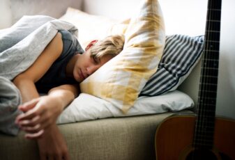 teen sleeping - lifestyle mental health